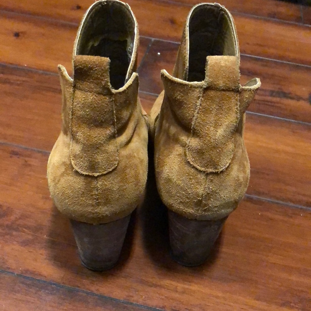 Suede wedges